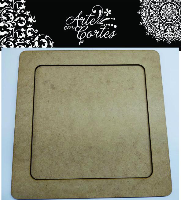 Placa em MDF 3mm  20-286