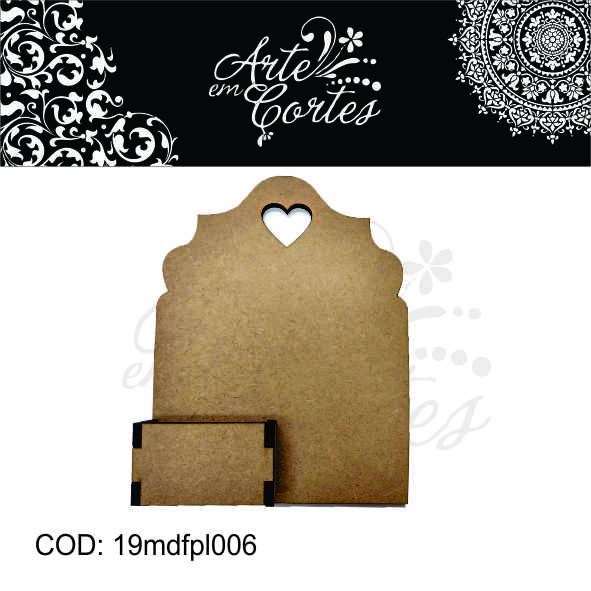 Placa em MDF 6mm  19mdfpl006