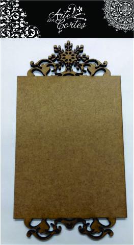 Placa Natal MDF 6mm  19mdfplnatal011
