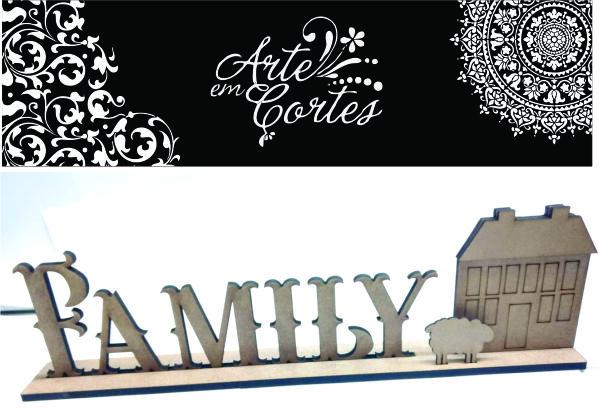 Placa para Balcão Family- 20-280