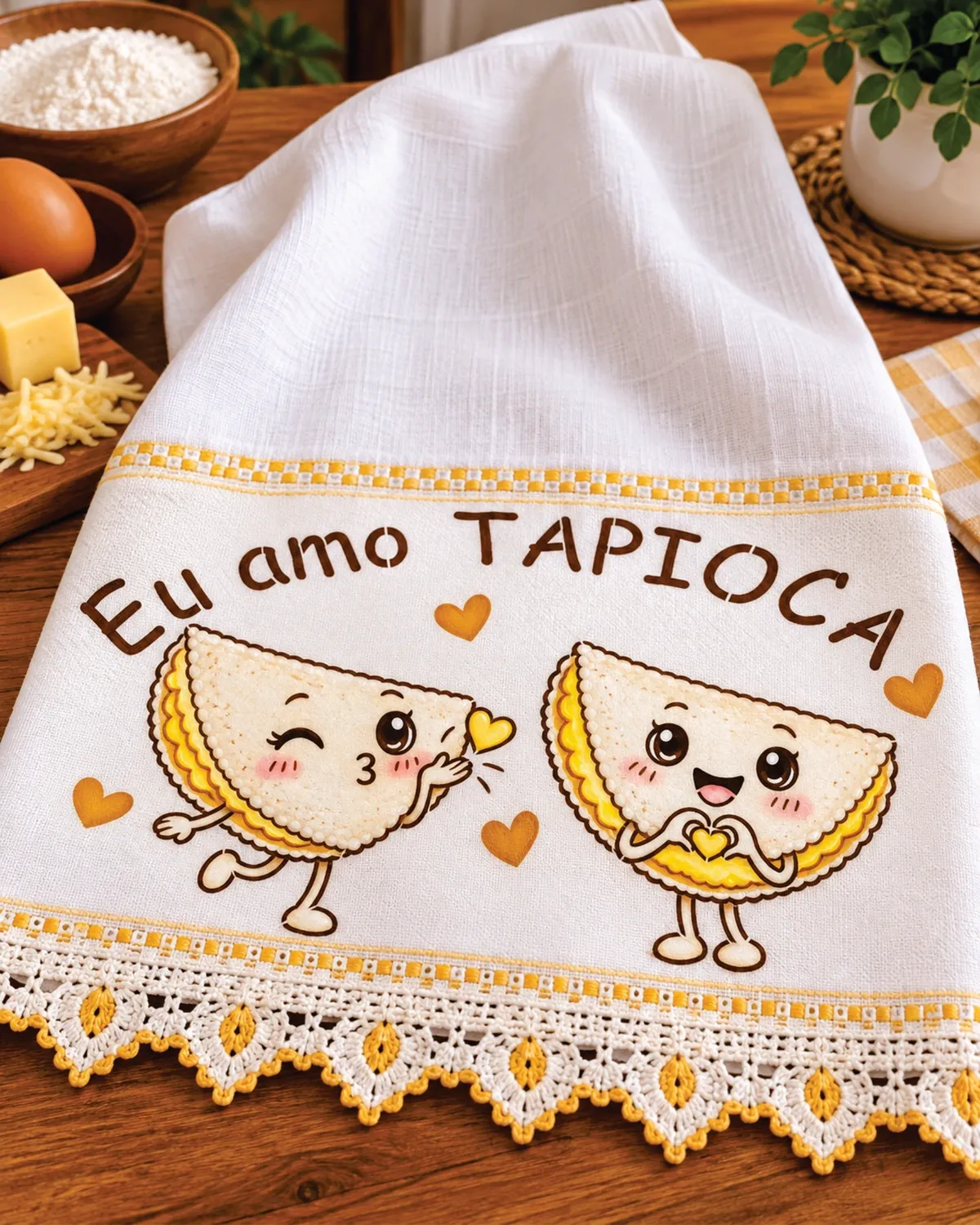 Stencil  Eu amo tapioca!   26-285