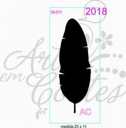 Stencil FOLHAS TROPICAiS COD: 18f011