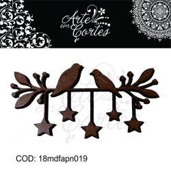 Aplique de ESTRELINHAS  18mdfapn019