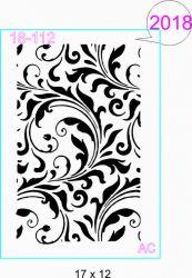 Stencil Fundo em Arabescos 18fd112