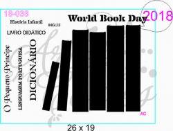 Stencil LIVROS COD: 18vr033