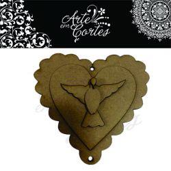 Pingente DIVINO ESPIRITO SANTO - 18mdfap032