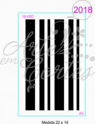 Stencil Fundo Listrado 18fd062