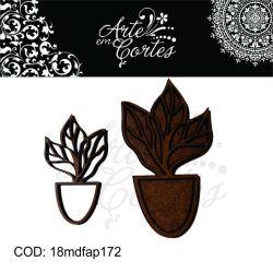 Aplique Cactos e Suculentas - 18mdfap172
