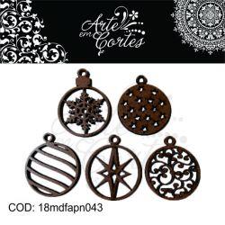 Aplique  ENFEITE DE NATAL  18mdfapn043