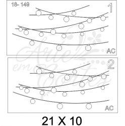 Stencil de NATAL  COD: 18n149
