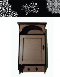 Peàas Decorativas Porta Chaves  -  19mdf3d006