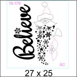 Stencil de  PAPAI NOEL  18n179