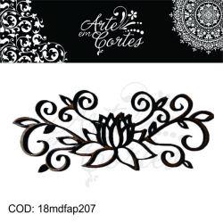 Aplique flor de l¢tus - 18mdfap207