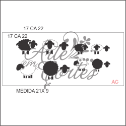 Stencils CASA COUNTRY COD 17ca022