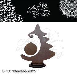 Peàas Decorativa Arvore de  Natal   - 18mdfdecn035