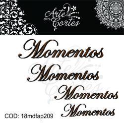 Aplique texto momentos - 18mdfap209