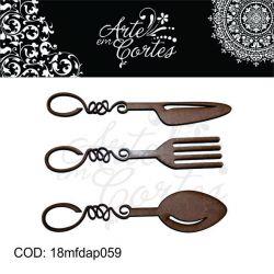 Aplique  Talheres / Cozinha - 18mfdap059