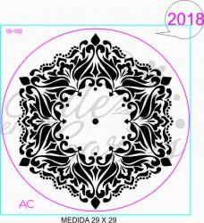 Stencil Mandala 18m103
