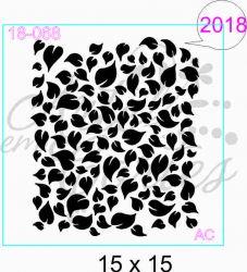 Stencil Fundo folhas 18fd068