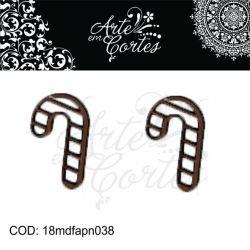 Aplique  BENGALINHA  DE NATAL  18mdfapn038