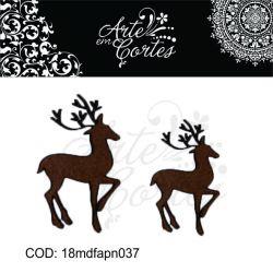 Aplique  RENA DE NATAL  18mdfapn037