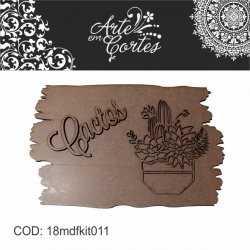 Kit -  Cactos 18mdfkit011