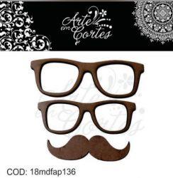 Aplique Oculos 18mdfap136