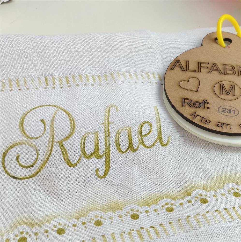 Stencil  ALFABETO de A a Z  25-231