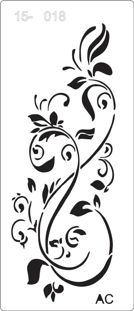 Stencil arabescos 15f018