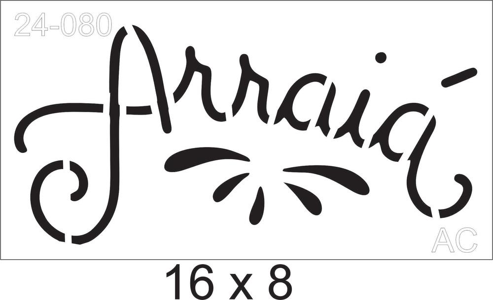 Stencil Arraiá  24-080