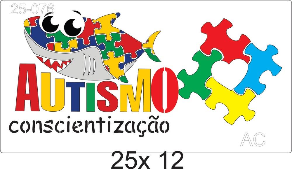 Stencil  Autismo 25-076