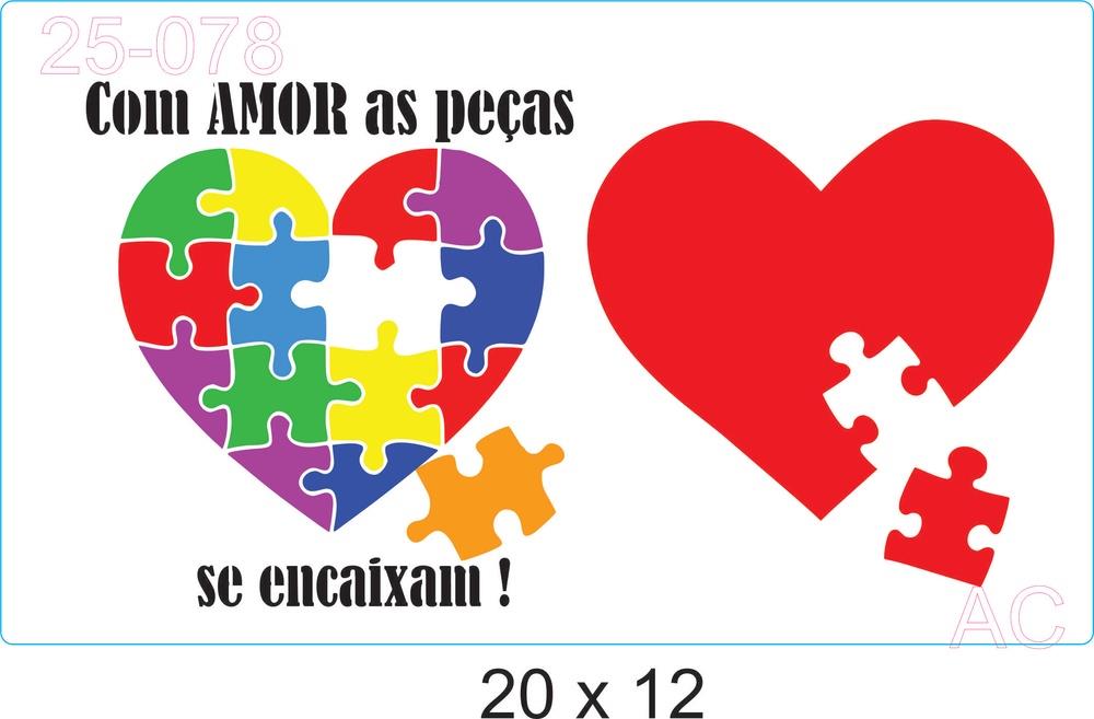 Stencil  Autismo 25-078