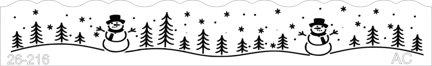 Stencil Barrado Natal       26-216