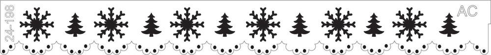Stencil Barrinha Natal  24-198