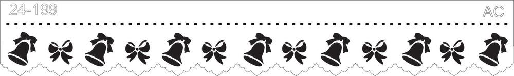 Stencil Barrinha Natal  24-199
