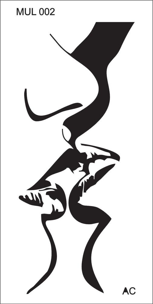 Stencil Beijo    17mul002