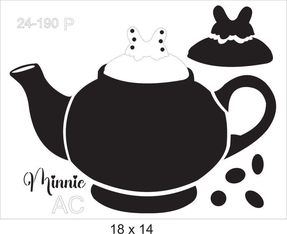 Stencil  Bule Minnie/Michey 24-190