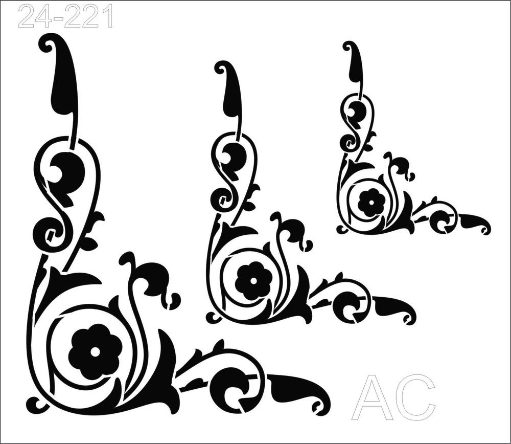 Stencil Cantoneira  24-221