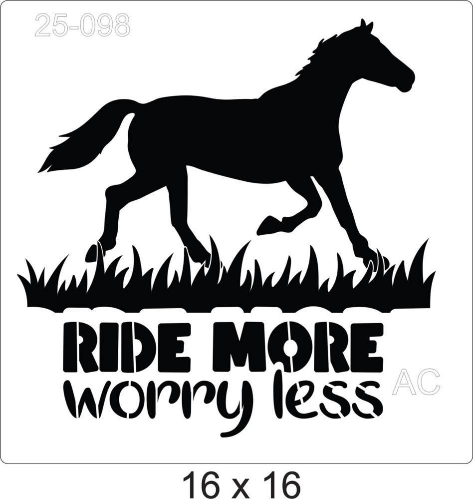 Stencil Cavalo  25-098