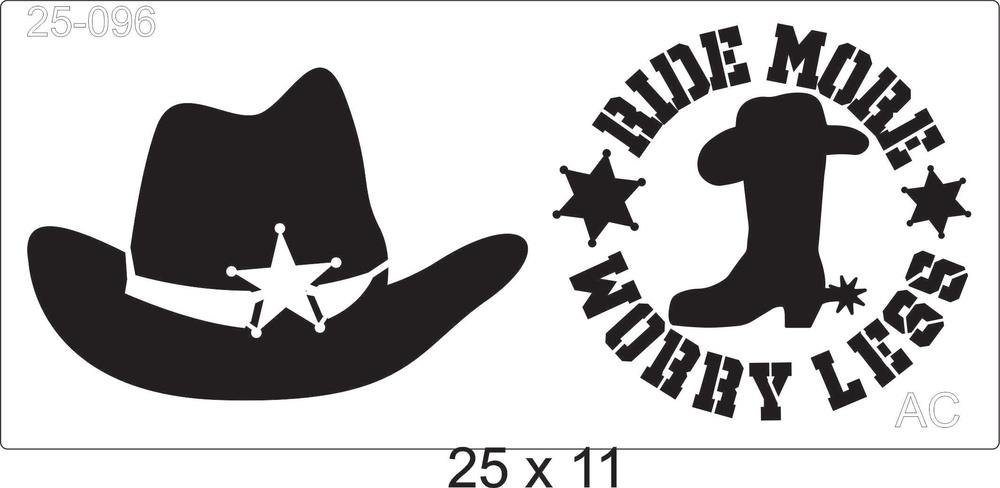 Stencil Cavalos  25-096