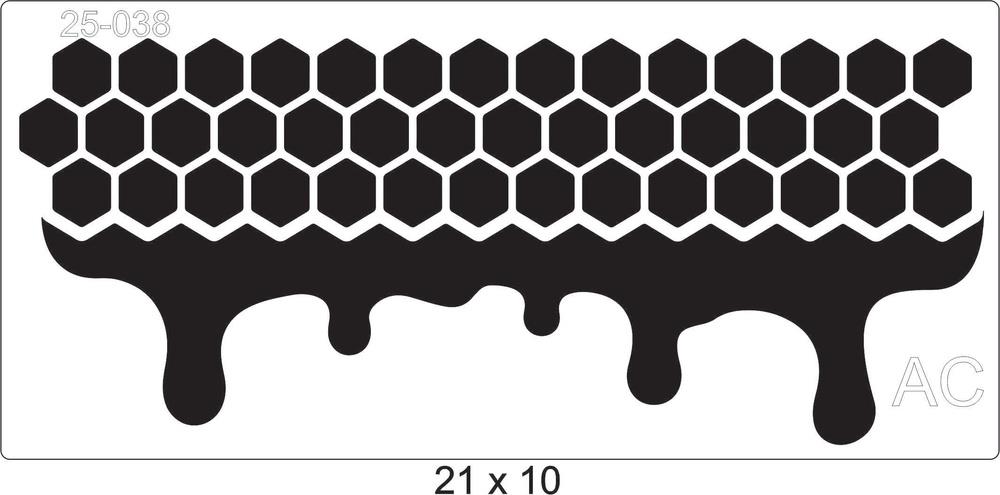 Stencil  Colmeia 25-038