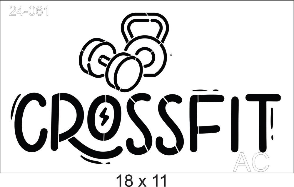 Stencil Crossfit  Ref: 24-061