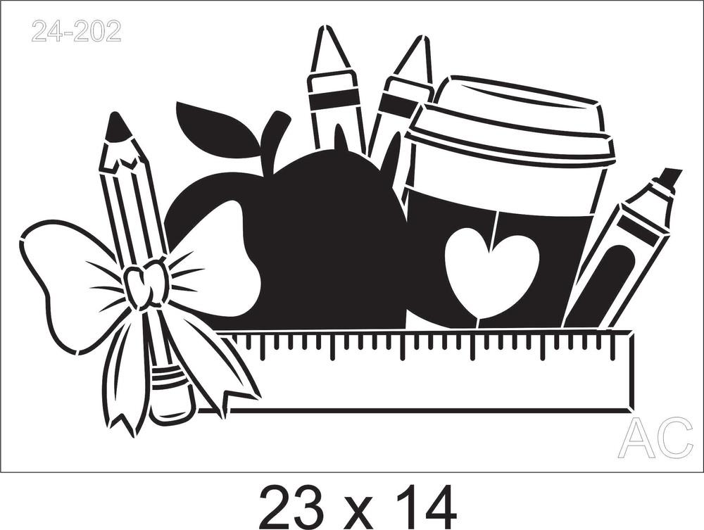 Stencil Dia do Professor  24-202