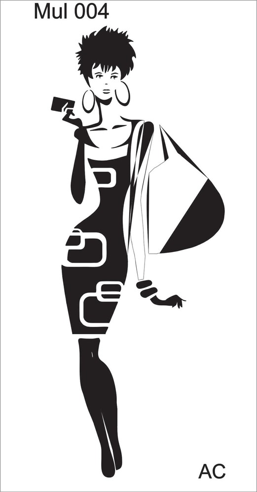 Stencil Diva  17mul004