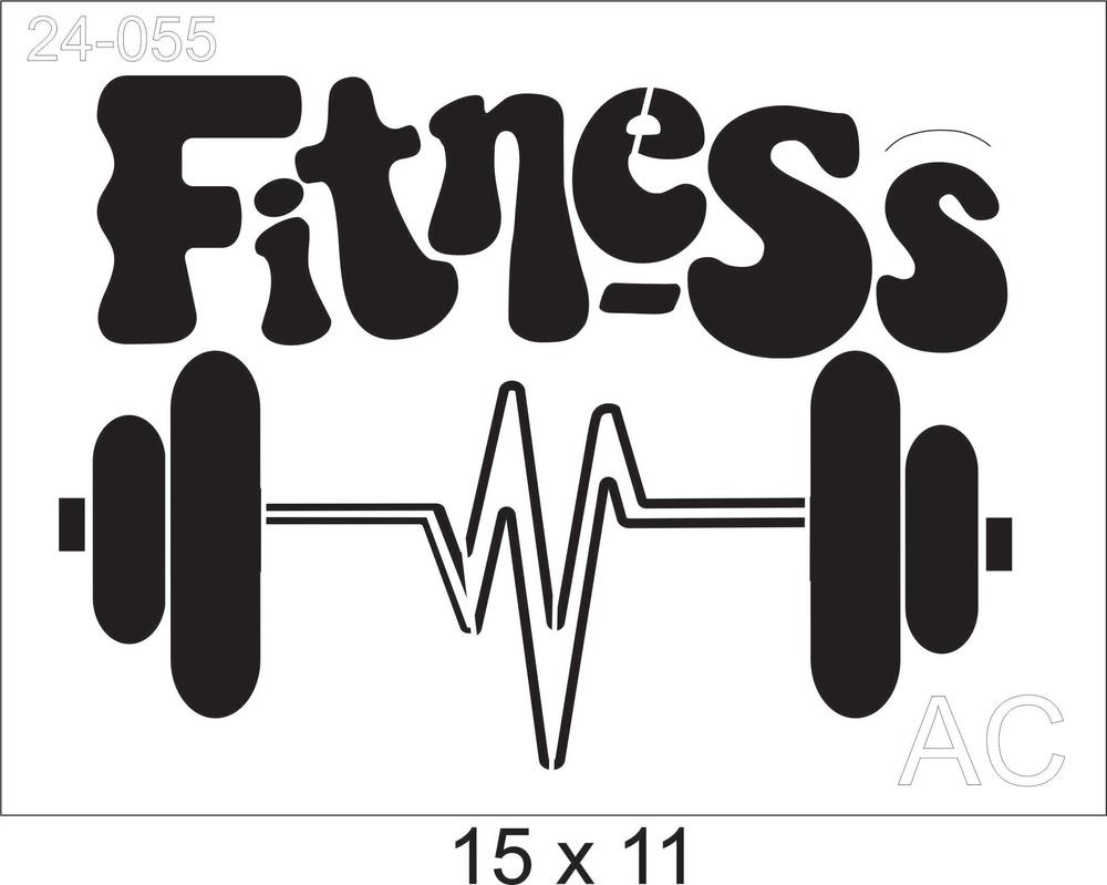 Stencil Fitness  Ref: 24-055