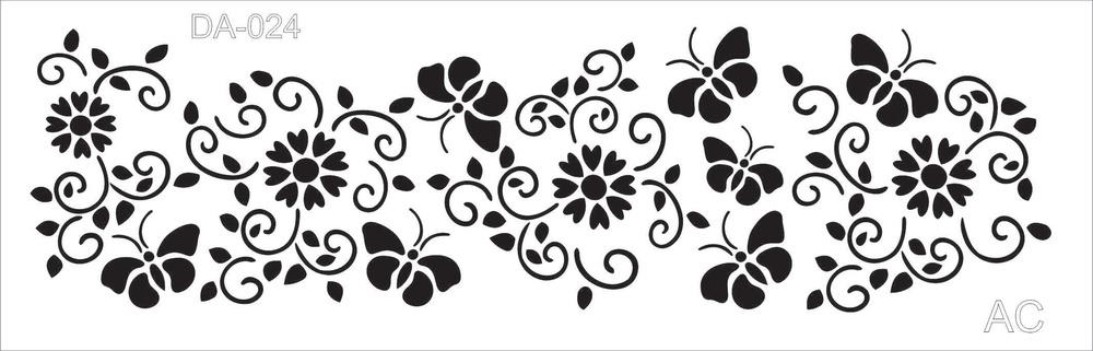 Stencil FLORES  20dani024