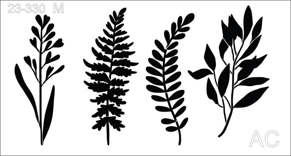 Stencil  Folhagens  23-330