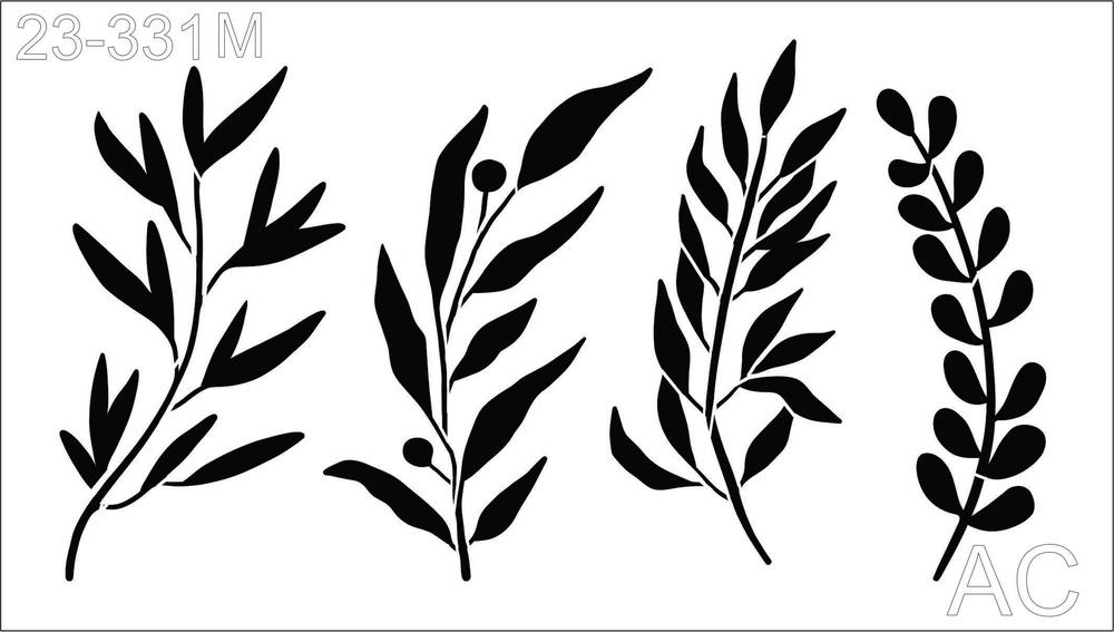Stencil  Folhagens  23-331