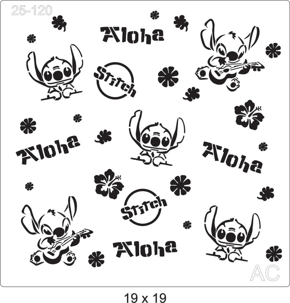 Stencil   Fundo Stitch  25-120