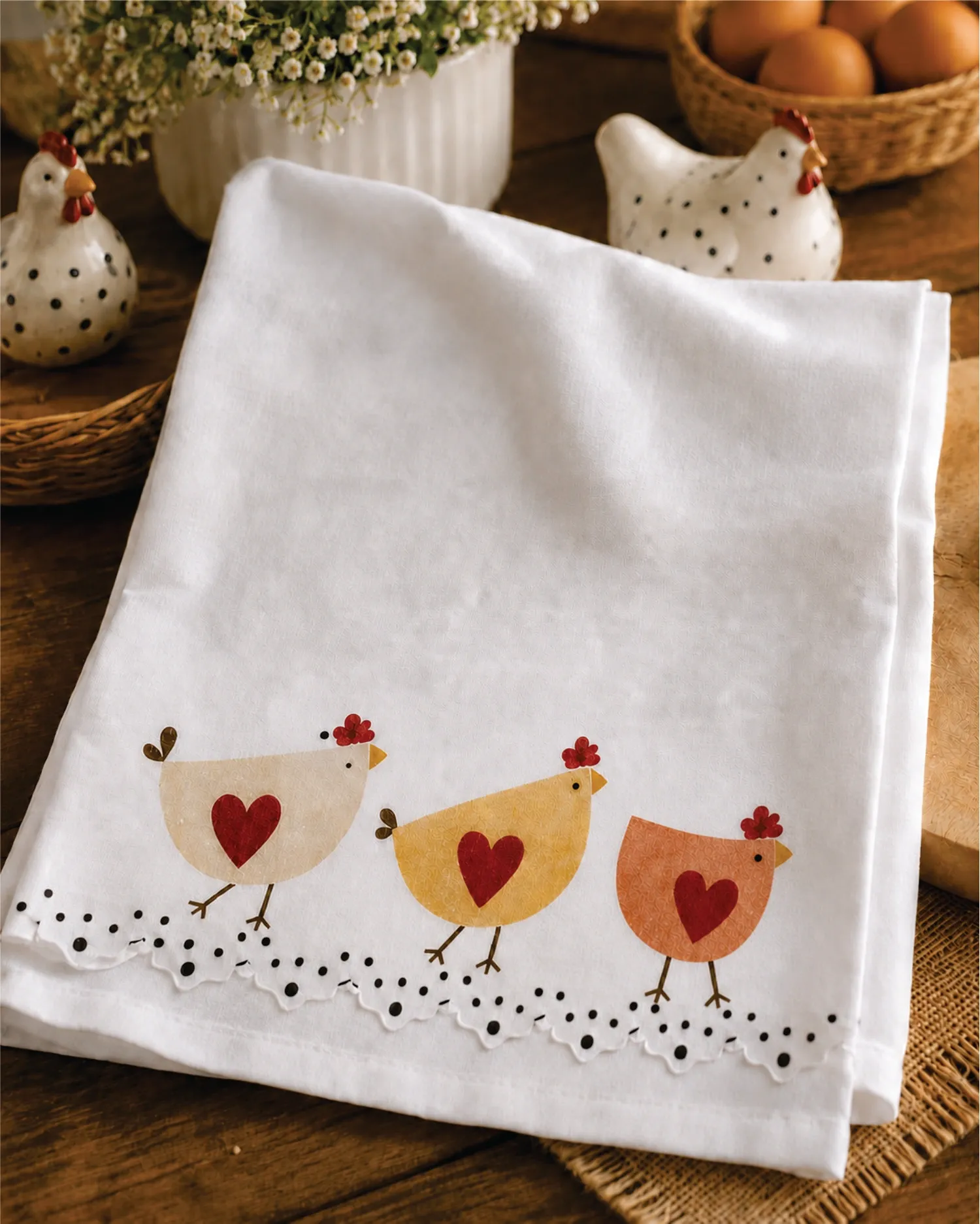 Stencil Galinha country  26-131
